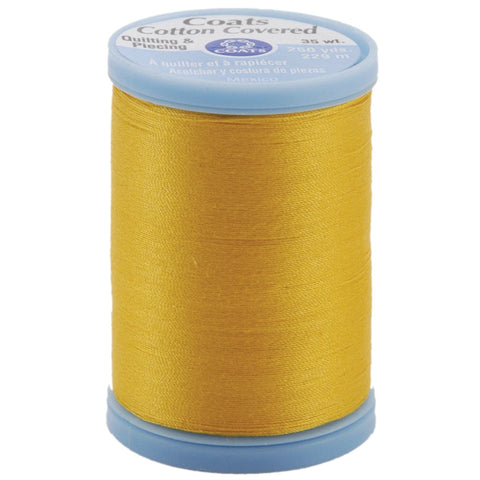 Coats Cotton Covered Quilting & Piecing Thread 250yd-Spark Gold