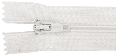 Coats Plastic Robe Zipper 30"-White