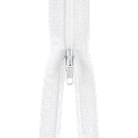 Coats Plastic Robe Zipper 36"-White