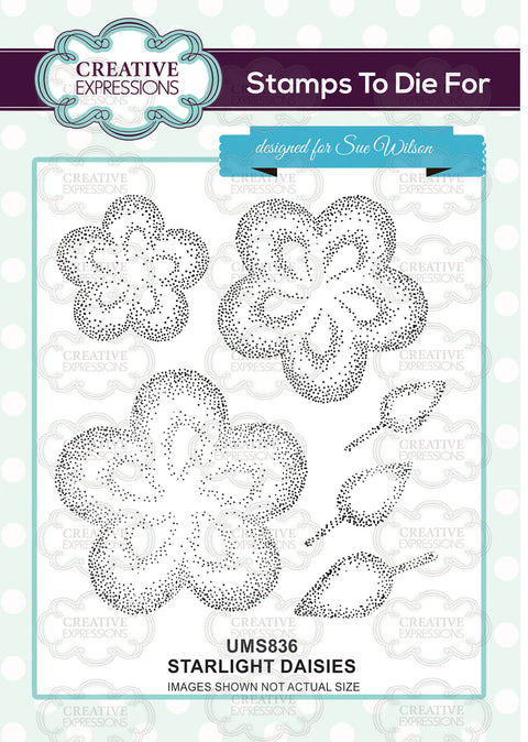 Creative Expressions Stamps To Die For By Sue Wilson-Daisies