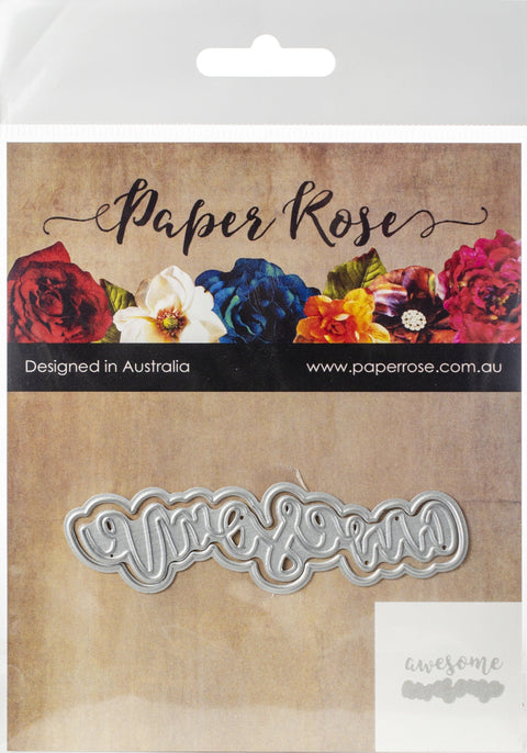Paper Rose Dies-Awesome -Layered