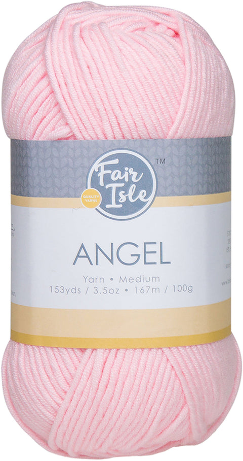 Fair Isle Angel Yarn-Blush
