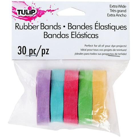 Tulip Wide Rubber Bands 30/Pkg-