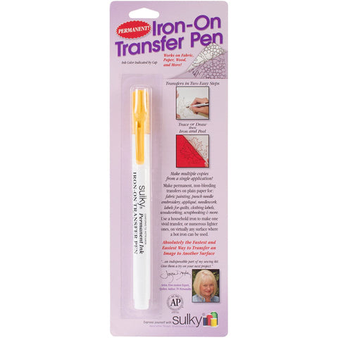 Sulky Iron-On Transfer Pen-Yellow