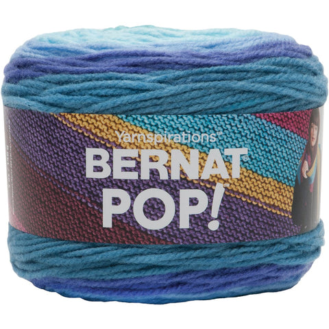 Bernat Pop! Yarn-Blue Blaze