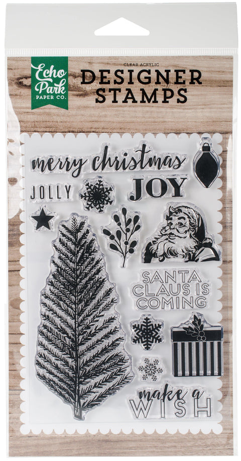 Echo Park Stamps  -Merry Christmas