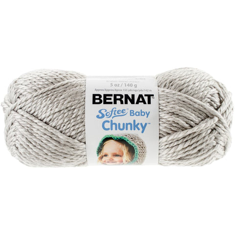 Bernat Softee Baby Chunky Yarn-Cozy Gray