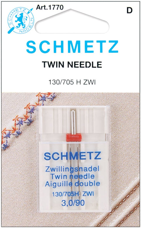 Schmetz Twin Machine Needle-Size 3.0/90 1/Pkg