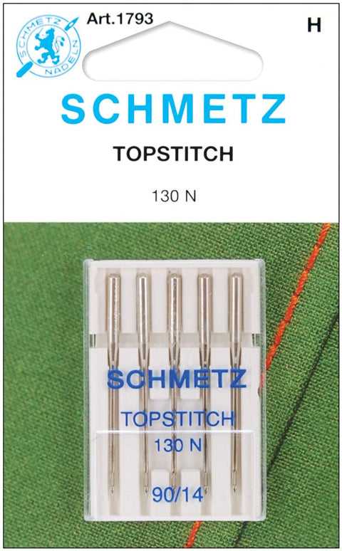 Schmetz Topstitch Machine Needles-Size 14/90 5/Pkg