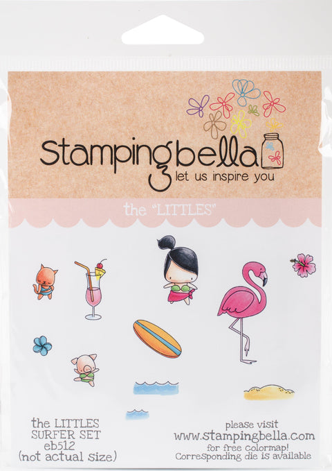 Stamping Bella Cling Stamps-Surfer