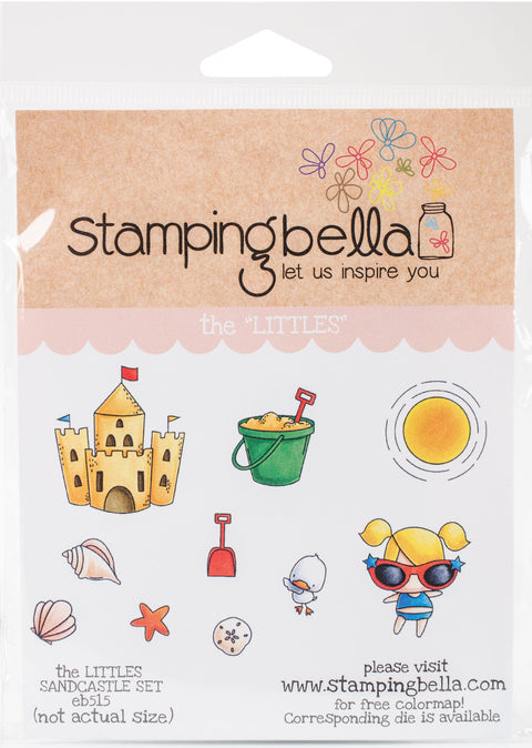 Stamping Bella Cling Stamps-Sandcastle