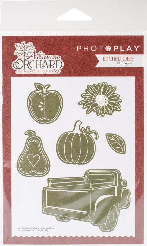 PhotoPlay Paper Etched Dies-Autumn Orchard