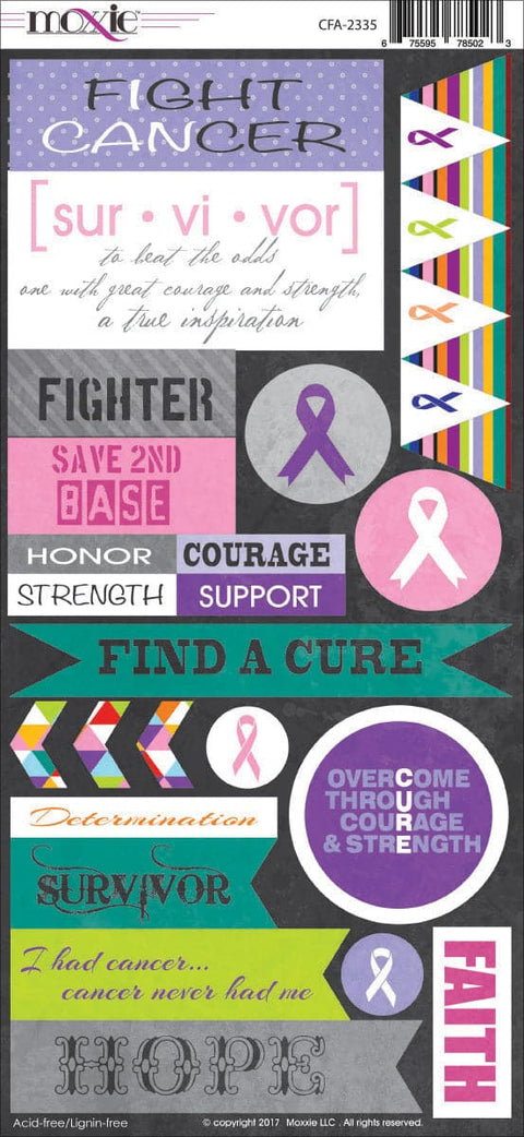 Cure For All Cardstock Stickers-