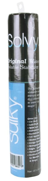 Sulky Solvy Water-Soluble Stabilizer Roll-12"X9yd