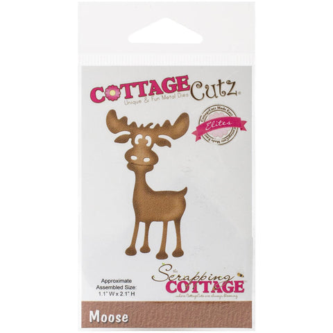CottageCutz Elites Die-Moose 1.1"X2.1"