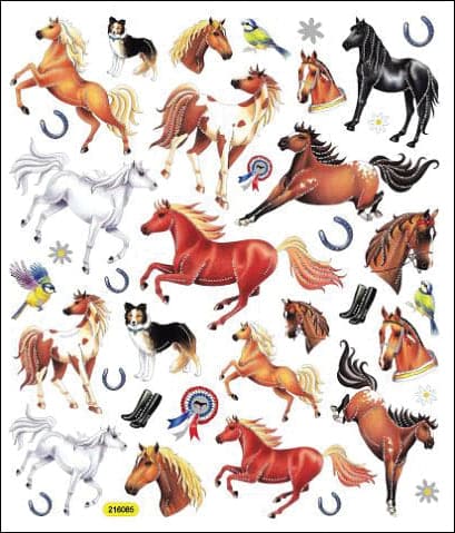 Sticker King Stickers-Thoroughbred Horses