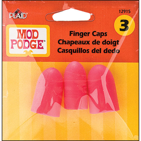 Mod Podge Finger Caps 3/Pkg-2 Large & 1 Medium