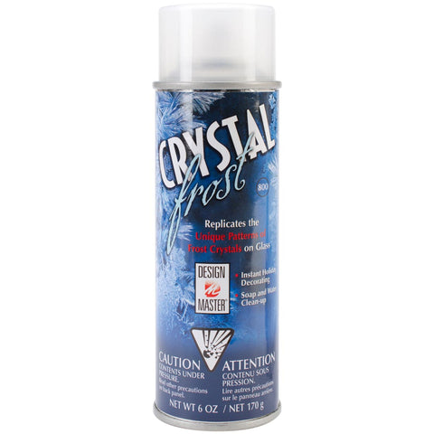 Crystal Frost Aerosol Spray 6oz-Clear