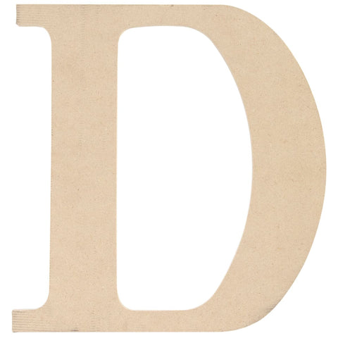 MDF Classic Font Wood Letters & Numbers 9.5"-D
