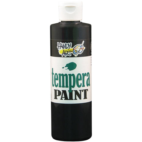 Handy Art Tempera Paint 8oz-Black