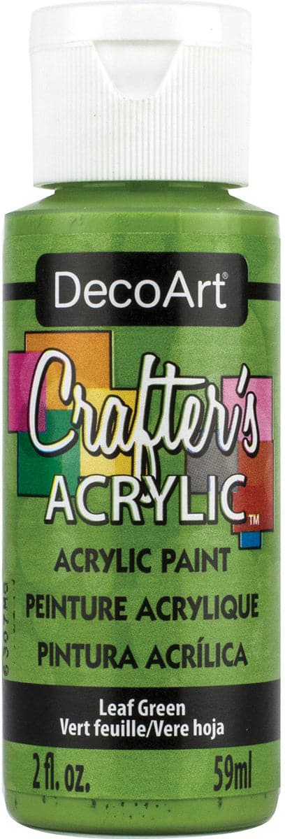 Crafter's Acrylic All-Purpose Paint 2oz-Leaf Green