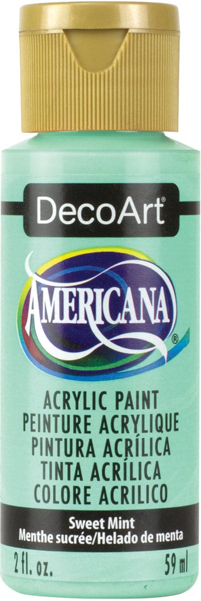 Americana Acrylic Paint 2oz-Sweet Mint - Opaque