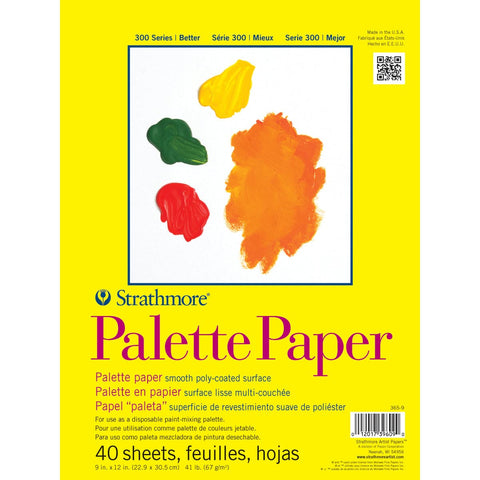Strathmore Palette Paper Pad 9"X12"-40 Sheets