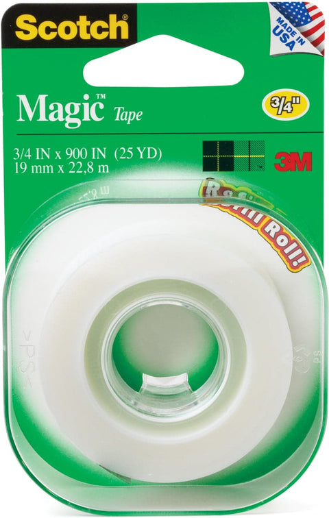 Scotch Magic Tape Refill-.75"X900"