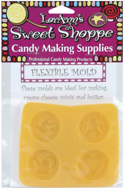 Sweet Shoppe Flexible Candy Mold-Double Bells 4 Cavity (4 Designs)