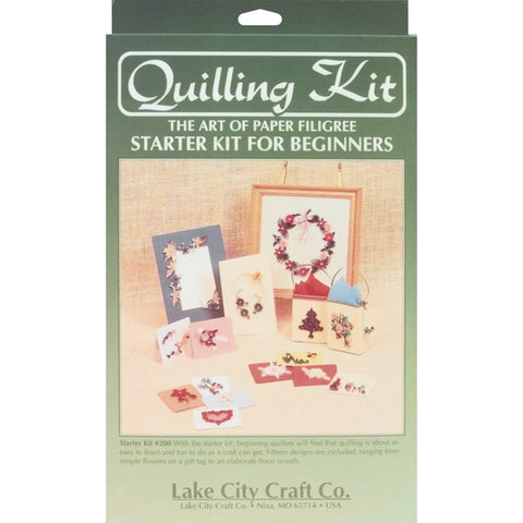 Lake City Craft Quilling Kit-Starter