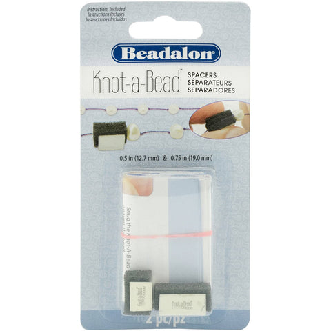 Knot-A-Bead(TM) Spacers 2/Pkg-