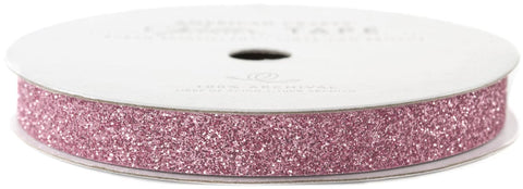 American Crafts Glitter Paper Tape 3yd-Parfait .375"