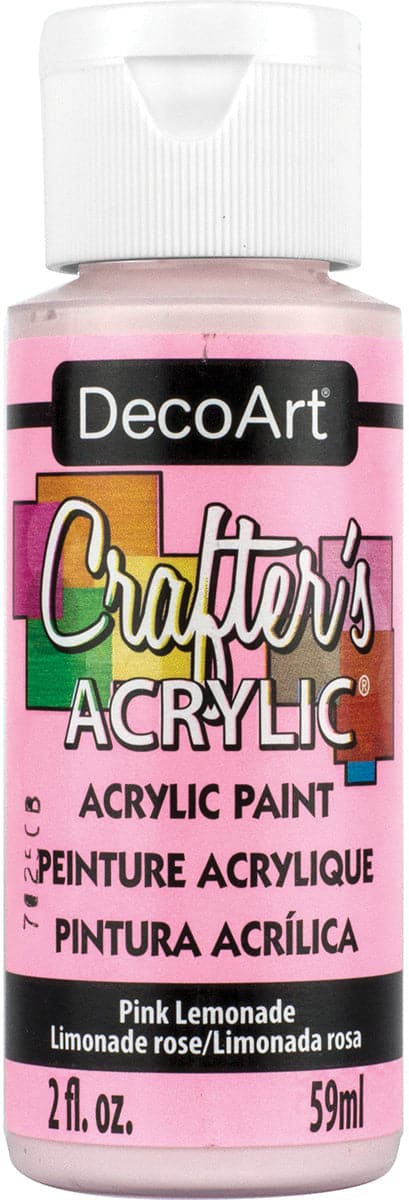 Crafter's Acrylic All-Purpose Paint 2oz-Pink Lemonade