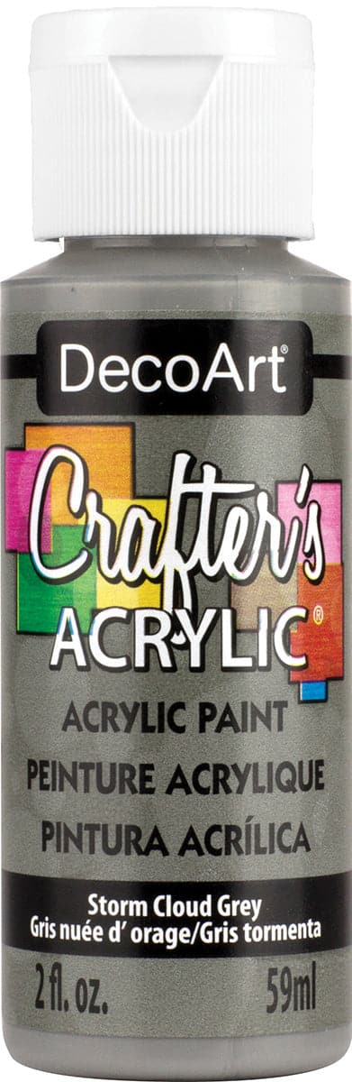 Crafter's Acrylic All-Purpose Paint 2oz-Storm Cloud Grey