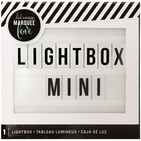 Heidi Swapp Lightbox Mini 6.5"X6.5"X2"-White