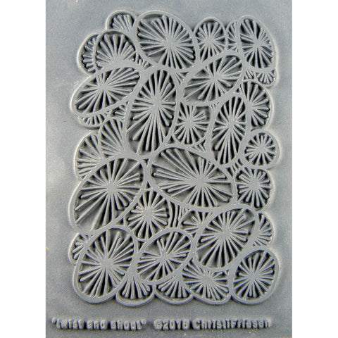 Christi Friesen Texture Stamp 4.25"X5.5"-Twist & Shout