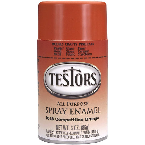 Testors Spray Enamel 3oz-Gloss Orange