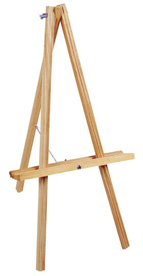 Natural Wood Table Easel-20" High