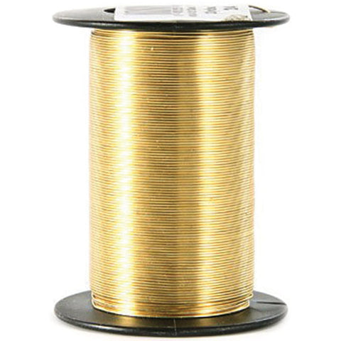 Craft Wire 24 Gauge 25yd-Gold