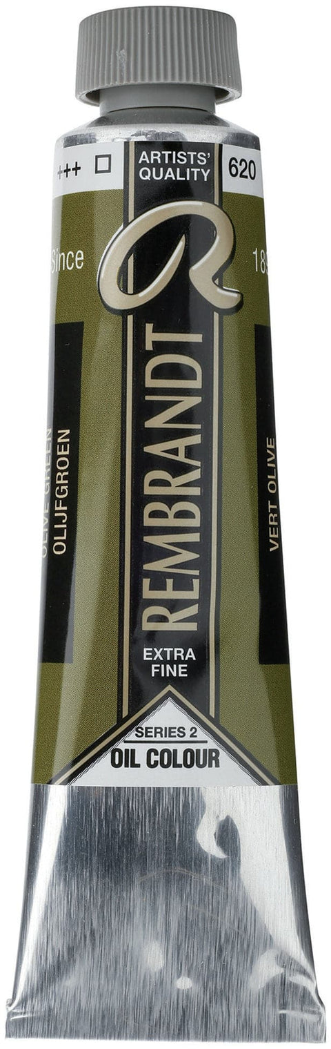 Rembrandt Oil Colour Paint 40ml Series 2-Olive Green