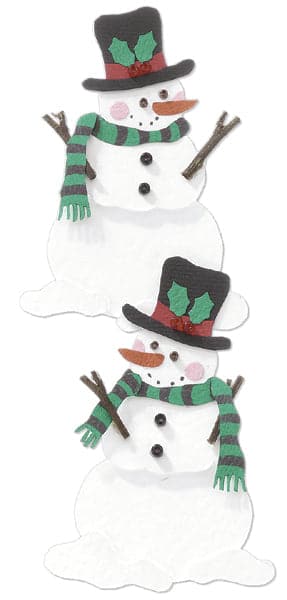 Jolee's By You Dimensional Stickers-Snowmen