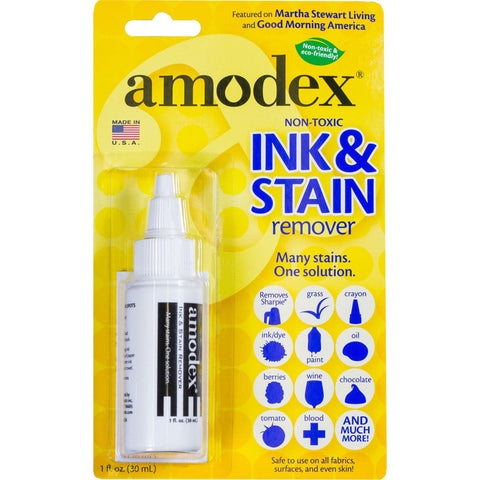 Amodex Ink & Stain Remover 1oz Bottle-