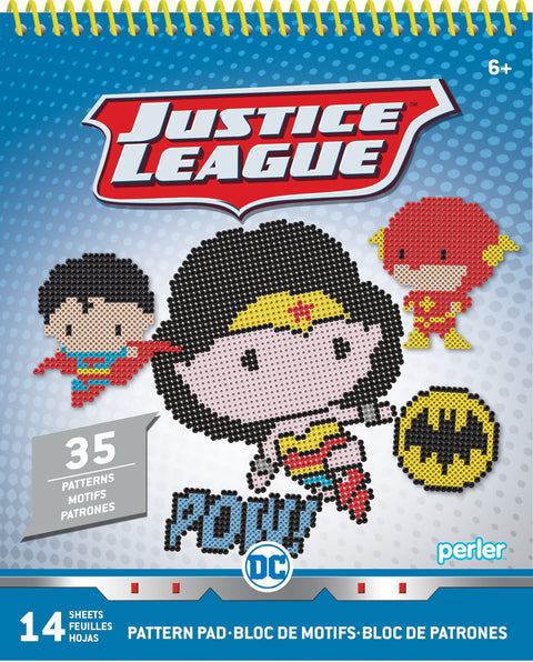 Perler Pattern Pad-Justice League 2