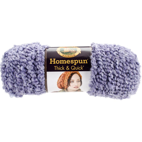 Lion Brand Homespun Thick & Quick Yarn-Purple Aster