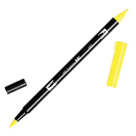 Tombow Dual Brush Marker Open Stock-055 Process Yellow