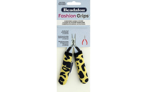 Beadalon Fashion Grips Tool Cover Sm Cheetah Yl2pc