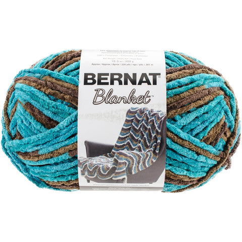 Bernat Blanket Big Ball Yarn-Mallard Wood