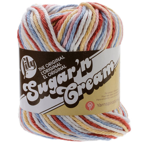 Lily Sugar'n Cream Yarn - Ombres-Calico