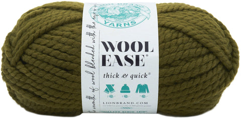 Lion Brand Wool-Ease Thick & Quick Yarn-Cilantro