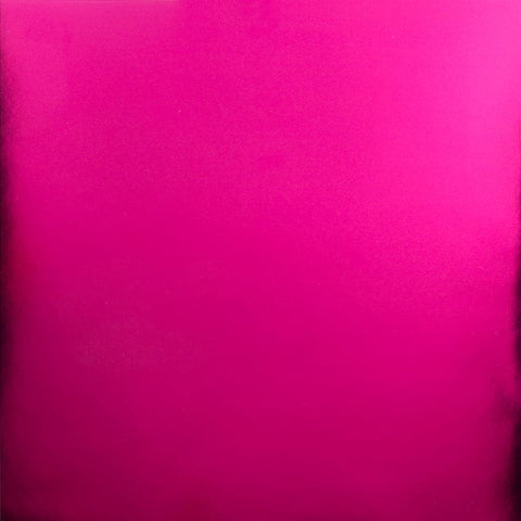 Bazzill Foil Cardstock 12"X12"-Hot Pink